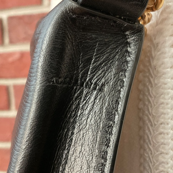 All Saints Eve Black Leather Crossbody Shoulder Bag NWOT - Picture 14 of 16